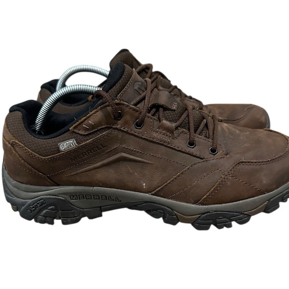 MERRELL Men’s Adventure Lace Dark Earth Nubuck Hiking Shoes Size 11.5!